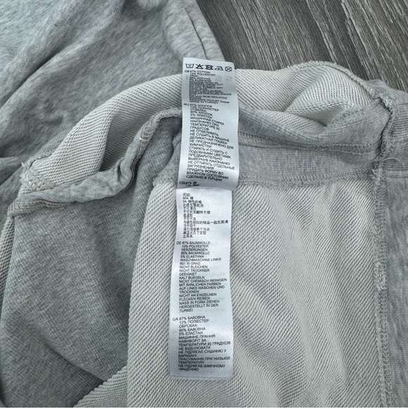 Reiss Jetta Grey Marl Jersey Sweater Dress Size M Minimalist Workwear - Picture 9 of 16